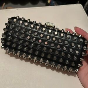 VINTAGE Zara Mini Stud Clutch - circa 2013